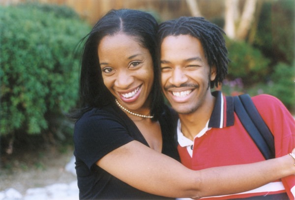 Robin Hill and I in 2003